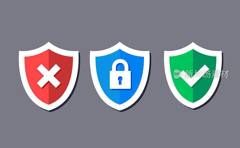 shield security icons